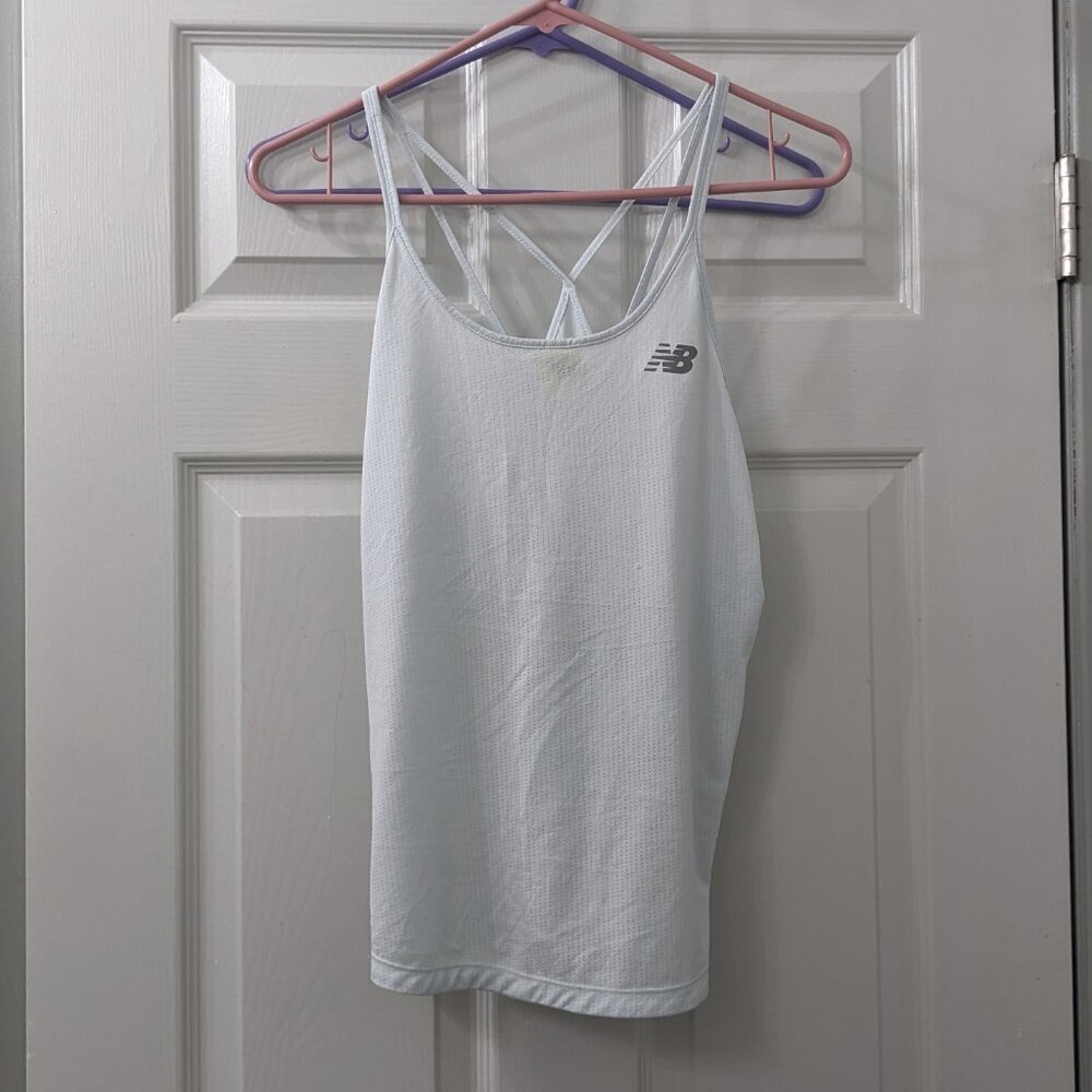 New Balance Running Rank Top Ice Blue